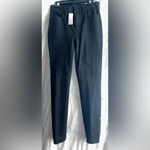 NWT. WHBM Women’s 00R Black HR Sculpt Skinny Ankle Pants.